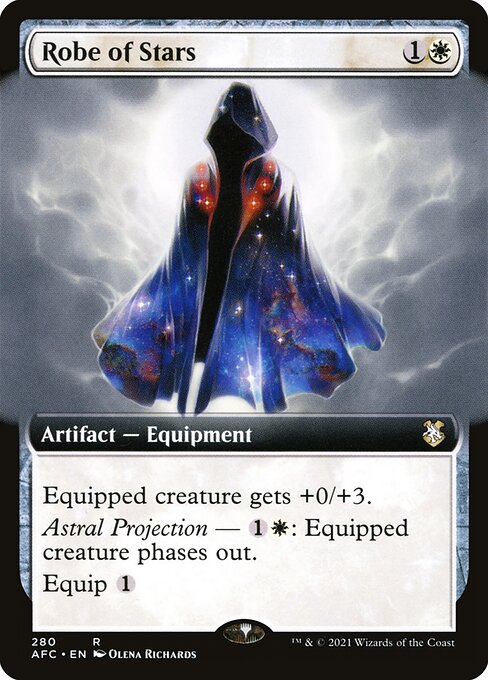 Robe of Stars (280) [Forgotten Realms Commander] [Extended Art]