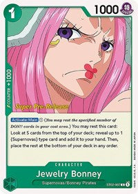Jewelry Bonney (ST02-007) [Super Pre-Release Starter Deck 2: Worst Generation]