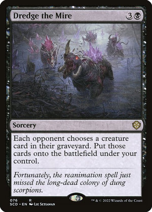 Dredge the Mire (76) [Starter Commander Decks]