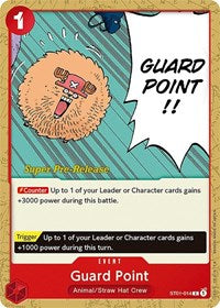 Guard Point (ST01-014) [Super Pre-Release Starter Deck 1: Straw Hat Crew]