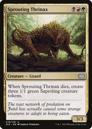 Sprouting Thrinax (278) [Double Masters 2022]