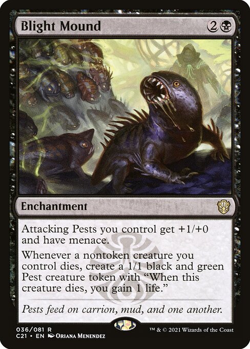 Blight Mound (36) [Commander 2021]