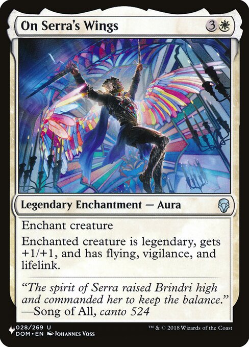 On Serra's Wings (DOM-28) [The List]