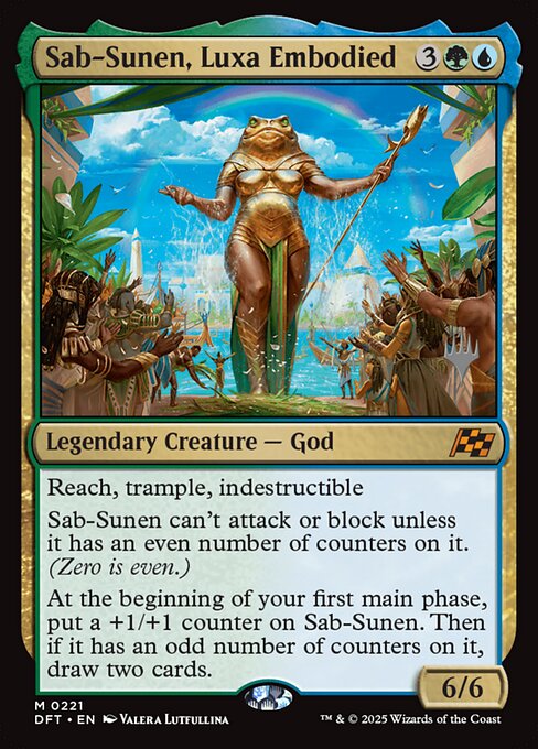 Sab-Sunen, Luxa Embodied (221p) [Aetherdrift Promos]