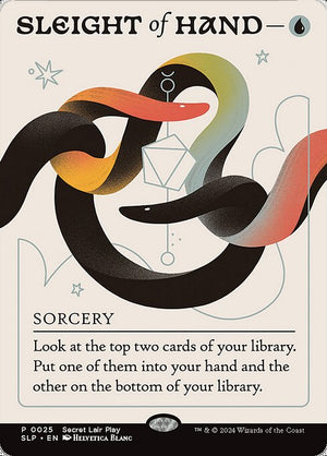 Sleight of Hand (25) [Secret Lair Showdown]