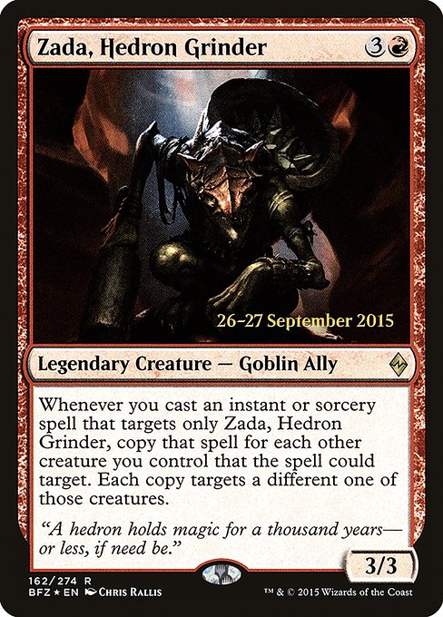Zada, Hedron Grinder (162s) [Battle for Zendikar Promos]