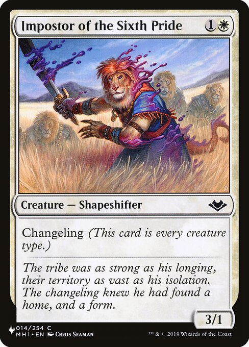 Impostor of the Sixth Pride (MH1-14) [The List]