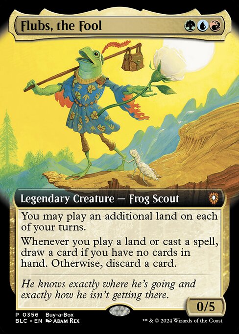 Flubs, the Fool (356) [Bloomburrow Commander]