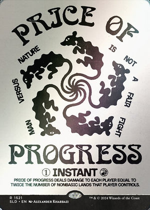 Price of Progress (1521★) [Secret Lair Drop] [Showcase]