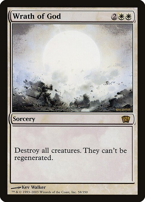 Wrath of God (58★) [Eighth Edition]