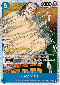 Crocodile (003) (ST03-003) [Super Pre-Release Starter Deck 3: The Seven Warlords of the Sea]