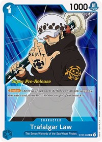 Trafalgar Law (ST03-008) [Super Pre-Release Starter Deck 3: The Seven Warlords of the Sea]