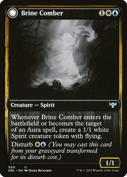Brine Comber // Brinebound Gift (500) [Innistrad: Double Feature]