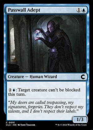 Passwall Adept (91) [Ravnica: Clue Edition]