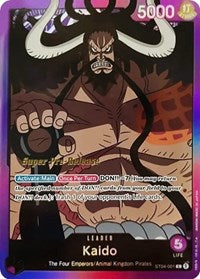 Kaido (001) (ST04-001) [Super Pre-Release Starter Deck 4: Animal Kingdom Pirates]