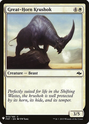 Great-Horn Krushok (FRF-13) [The List]