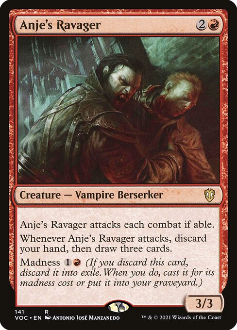 Anje's Ravager (141) [Crimson Vow Commander]