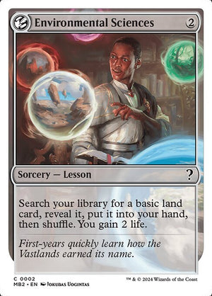 Environmental Sciences (2) [Mystery Booster 2]