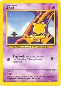 Abra (043/102) [Base Set]