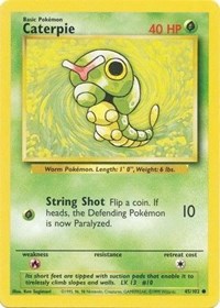 Caterpie (045/102) [Base Set]