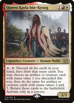 Queen Kayla bin-Kroog (218p) [The Brothers' War Promos]