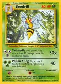 Beedrill (021/130) [Base Set 2]