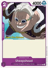 Sheepshead (ST04-007) [Super Pre-Release Starter Deck 4: Animal Kingdom Pirates]