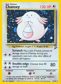 Chansey (003/130) [Base Set 2]