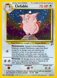 Clefable (005/130) [Base Set 2]
