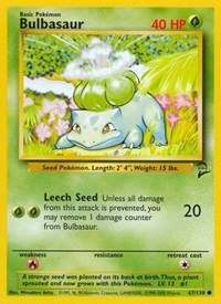 Bulbasaur (067/130) [Base Set 2]