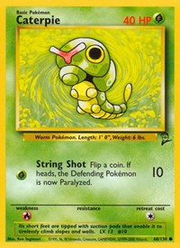 Caterpie (068/130) [Base Set 2]