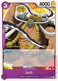 Jack (ST04-008) [Super Pre-Release Starter Deck 4: Animal Kingdom Pirates]