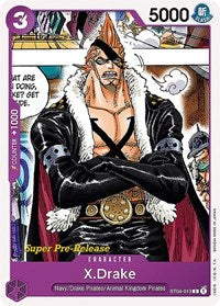 X.Drake (ST04-013) [Super Pre-Release Starter Deck 4: Animal Kingdom Pirates]