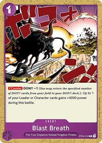 Blast Breath (ST04-016) [Super Pre-Release Starter Deck 4: Animal Kingdom Pirates]