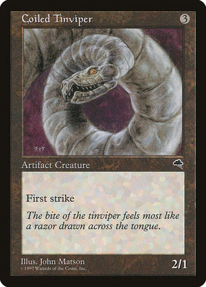 Coiled Tinviper (279) [Tempest]