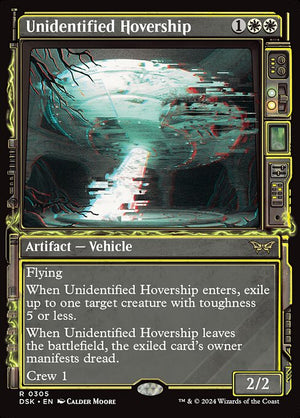 Unidentified Hovership (305) [Duskmourn: House of Horror]
