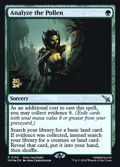Analyze the Pollen (150s) [Murders at Karlov Manor Promos]