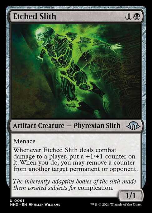 Etched Slith (91) [Modern Horizons 3]
