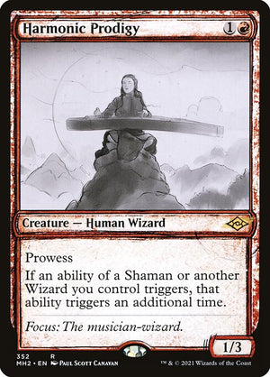 Harmonic Prodigy (352) [Modern Horizons 2] [Showcase]