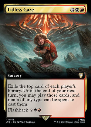 Lidless Gaze (141) [Tales of Middle-earth Commander] [Extended Art]