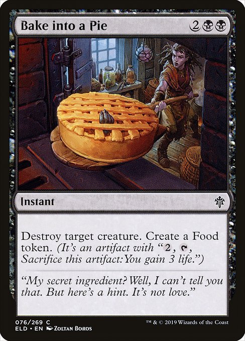Bake into a Pie (76) [Throne of Eldraine]