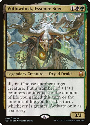 Willowdusk, Essence Seer (6) [Commander 2021]