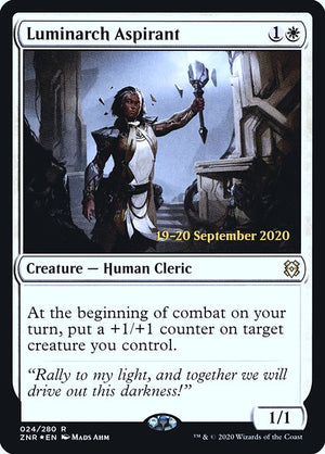 Luminarch Aspirant (24s) [Zendikar Rising Promos]