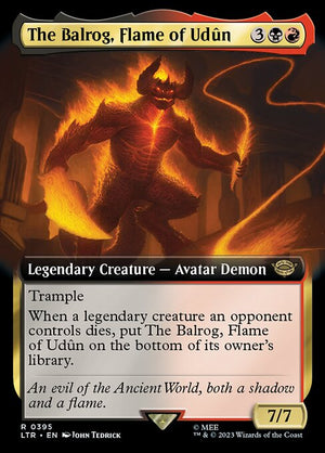 The Balrog, Flame of Udûn (395) [The Lord of the Rings: Tales of Middle-earth] [Extended Art]