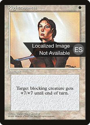 Righteousness (46) [Fourth Edition Foreign Black Border]