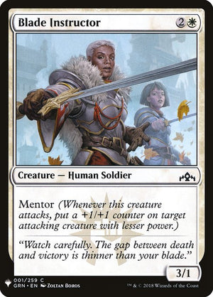 Blade Instructor (GRN-1) [The List]