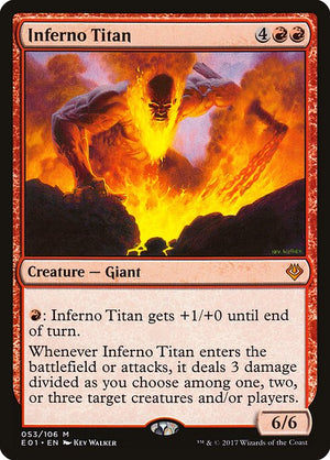 Inferno Titan (53) [Archenemy: Nicol Bolas]