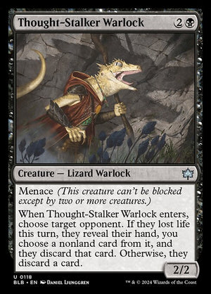 Thought-Stalker Warlock (118) [Bloomburrow]