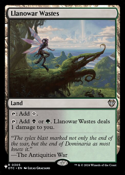 Llanowar Wastes (OTC-305) [The List]