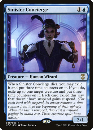 Sinister Concierge (30) [New Capenna Commander]